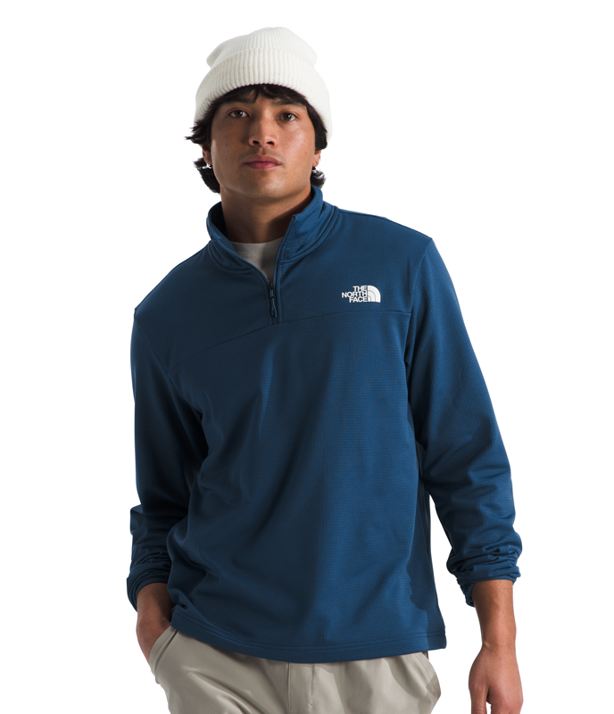 The North Face NF0A8AZE Ms Cedar Trail Grid Fleece 1/4 Zip