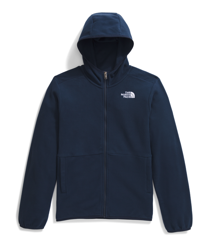 The North Face NF0A8AZK Teen Glacier Full Zip  Hooded Jacket