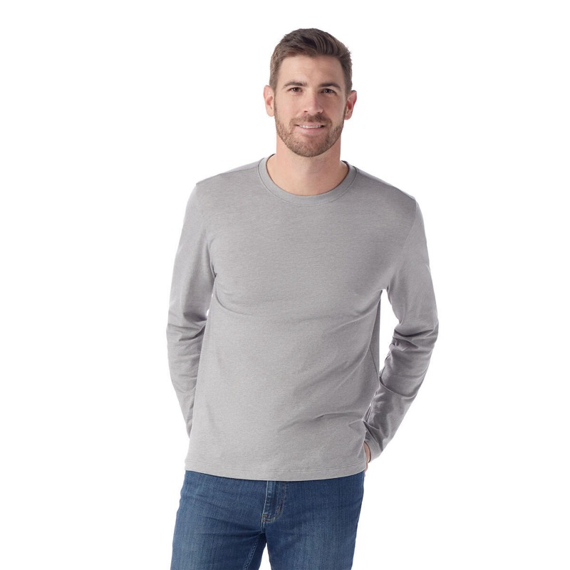 Smartwool SW002595 Ms Perfect Crew Long Slv Tee