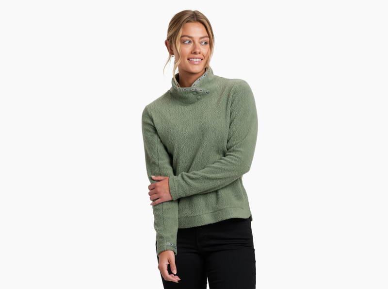 Kuhl 4067 Ws Hygge Snap Pullover