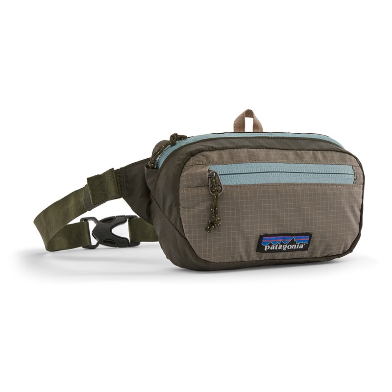 patagonia ultralight black hole mini hip pack deep plumb 1L Lightweight recycled nylon ripstop is weather UL Black Hole Mini Hip