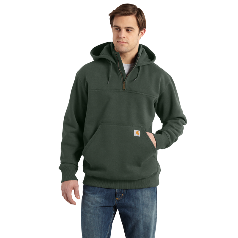 Carhartt 100617 Paxton Zip Mock Hooded Rain Defender