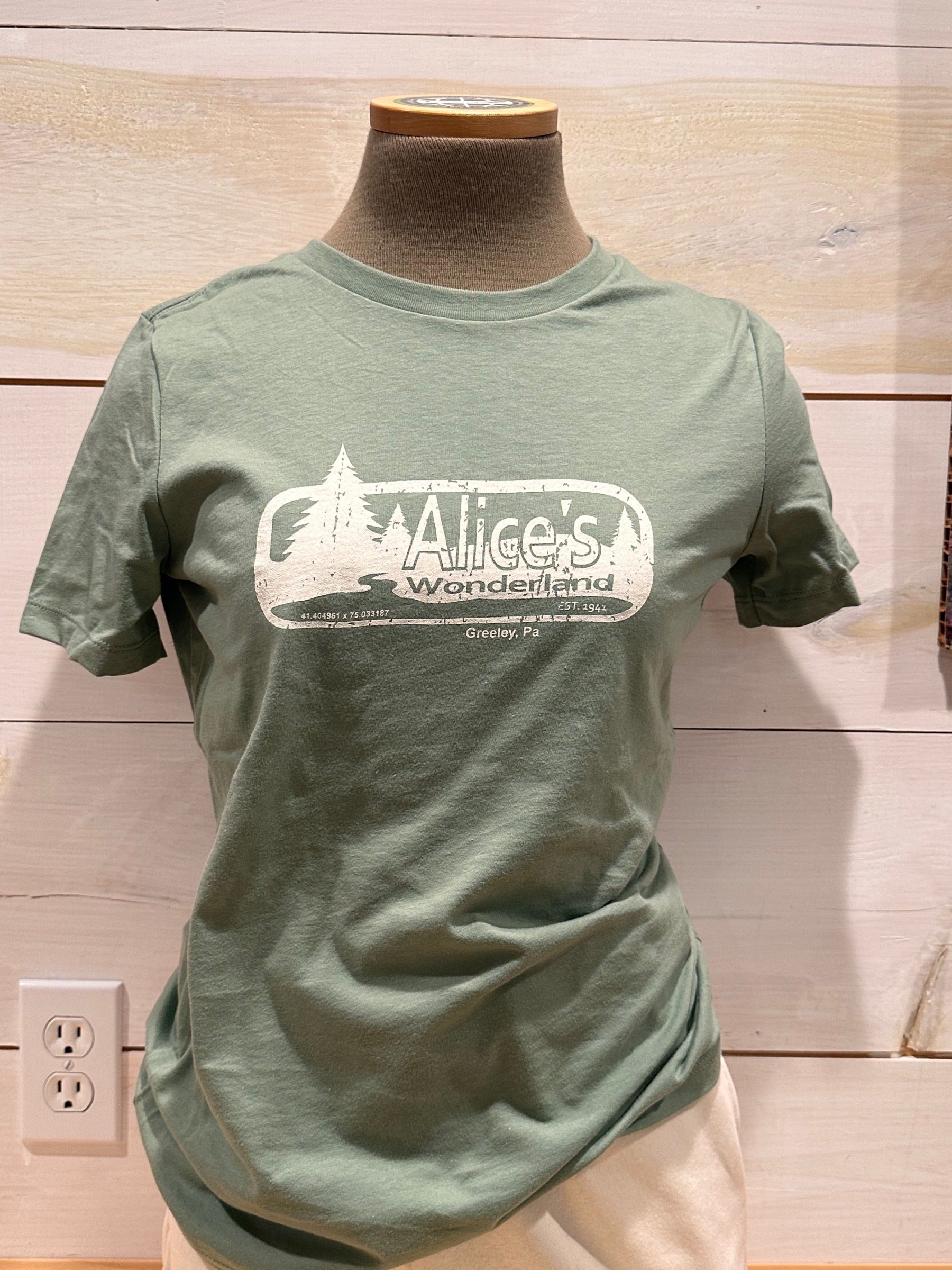 Alice's B6400 Womens Antique Logo Short Sleeve Tee