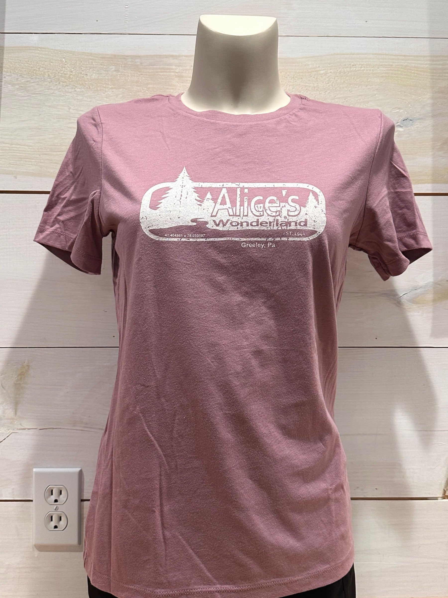 Alice's B6400 Womens Antique Logo Short Sleeve Tee