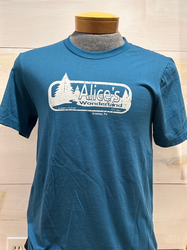 Alice's 3001C Mens Antique Logo ShortSleeve Tee