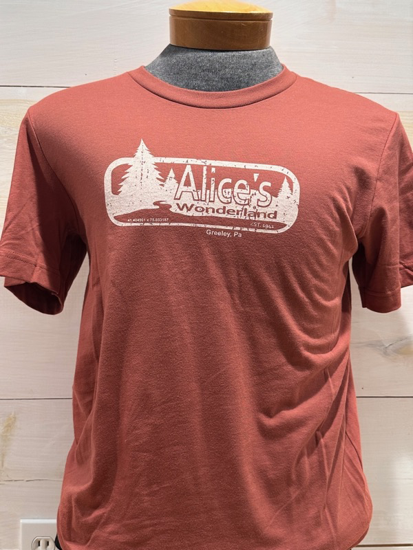 Alice's 3001C Mens Antique Logo ShortSleeve Tee