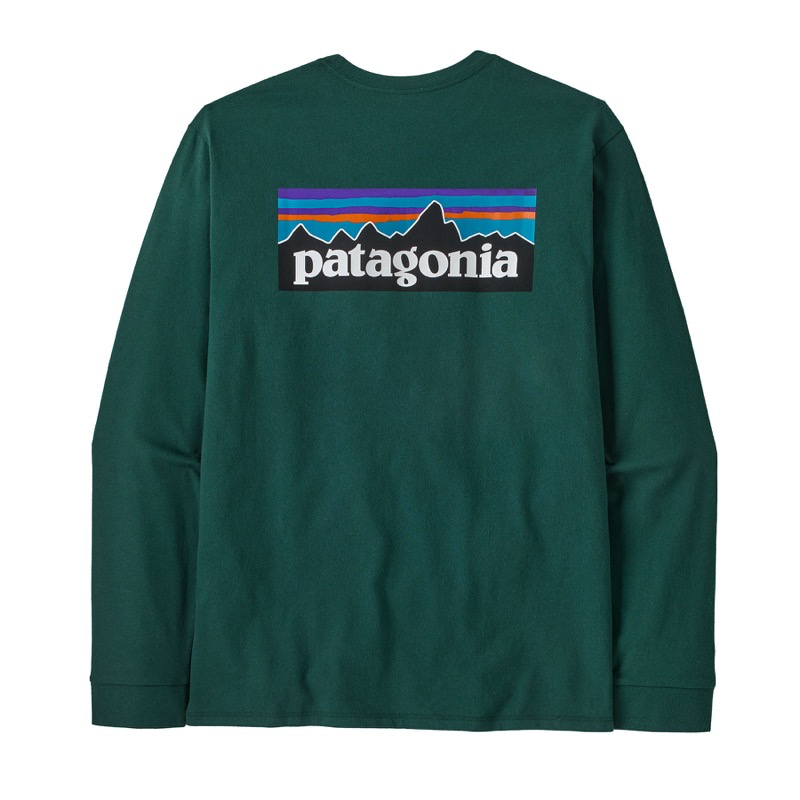 Patagonia 38518 Ms LS P-6 Logo Responsibili-Tee