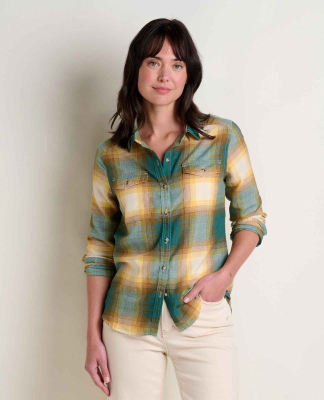 Toad & Co T1241913 Ws RE-Form Flannel Shirt