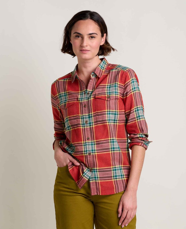 Toad & Co T1241913 Ws RE-Form Flannel Shirt
