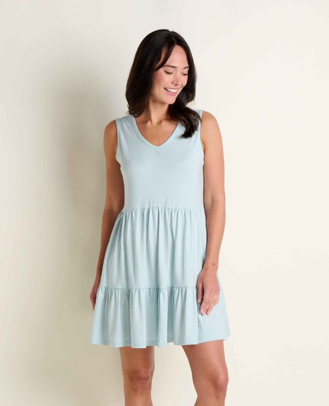 Toad & Co T1782308 Marley Tiered Sleeveless Dress