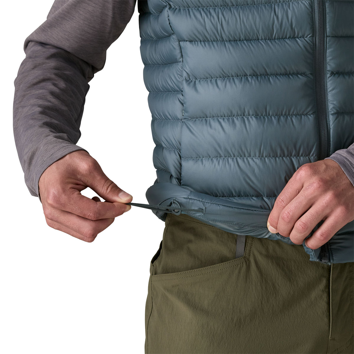 M's Down Sweater Vest - 84623 - Summit Blue