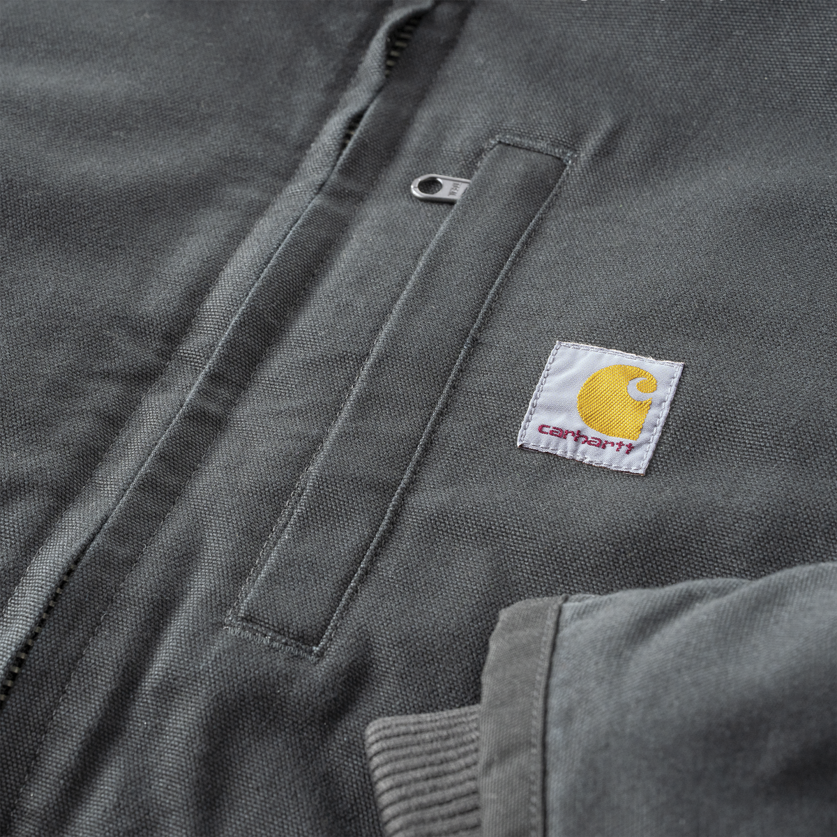 Carhartt 104293 Mens Loose Fit Washed Duck Sherpa-Lined Coat