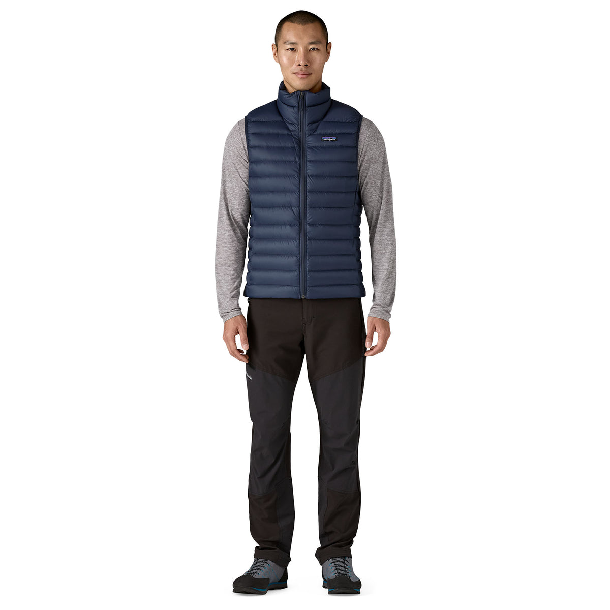 M's Down Sweater Vest - 84623 - New Navy