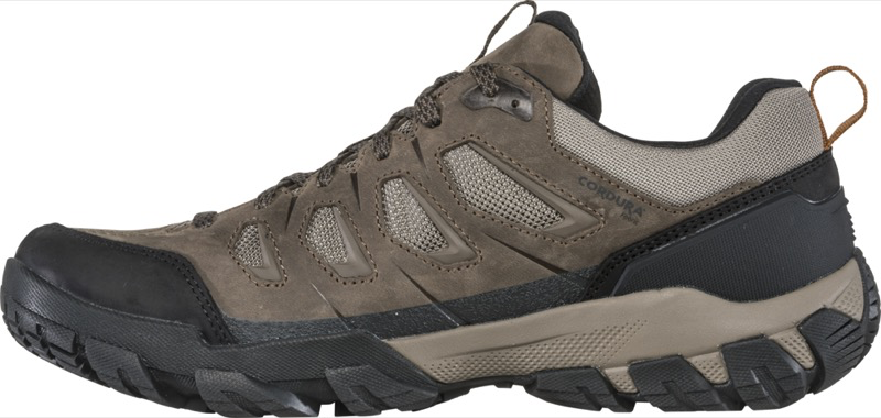 OBOZ MEN'S SAWTOOTH X LOW WATERPROOF IN CANTEEN