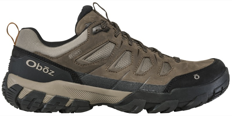 OBOZ MEN'S SAWTOOTH X LOW WATERPROOF IN CANTEEN