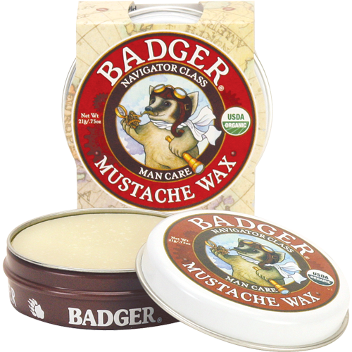 Badger Mustache Wax