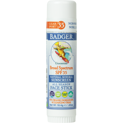 Badger SPF 35 Sport Mineral Face Stick