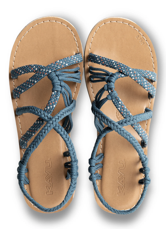 KAVU Alderbrooke Rope - Sandali da donna, Blu vintage., 40.5 EU KAVU Alderbrooke Rope - Sandali da donna, Blu vintage., 40.5 EU