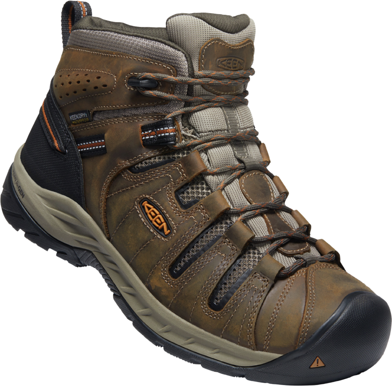 Keen Utility 1025613 Men's Flint II MID WP SOFT TOE - OLIVE/BRINDLE