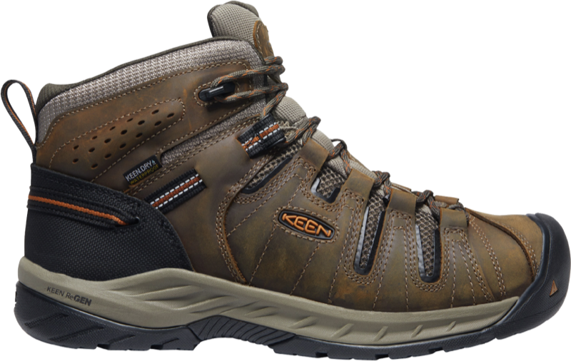 Keen Utility 1025613 Men's Flint II MID WP SOFT TOE - OLIVE/BRINDLE