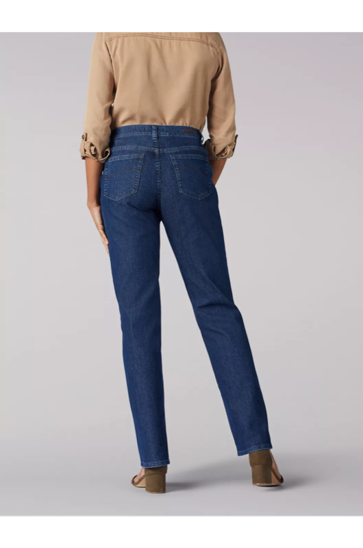 Lee Comfort Waist Relaxed Straight-Leg Jeans - Women's