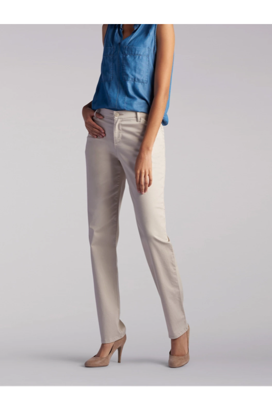 Lee Relaxed Fit Pleated Pants Womens Relaxed Fit Straight Leg Pant (All Day Pant) (Petite) In Black Lee Women's Wrinkle Free Pants Lee Relaxed Fit Pleated Pants Womens Relaxed Fit Straight Leg Pant (All Day Pant) (Petite) In Black Lee Women's Wrinkle Free Pants