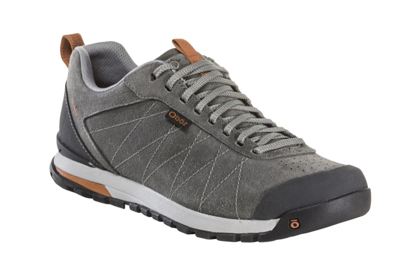 OBOZ MEN'S BOZEMAN LOW LEATHER IN CHARCOAL
