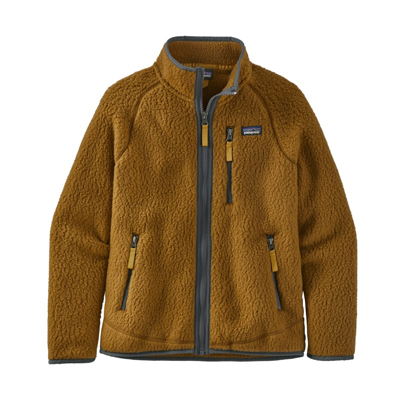 PATAGONIA BOYS' RETRO PILE FLEECE JACKET