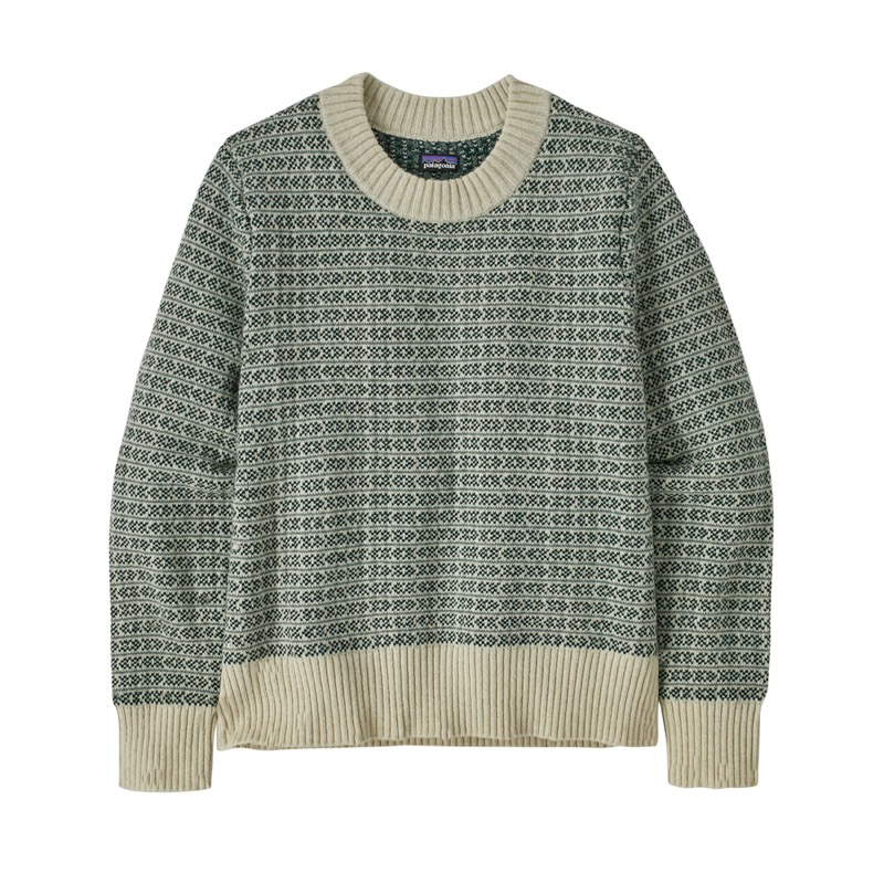 PAT-51025 W'S RECYCLED WOOL CREW SWEATER