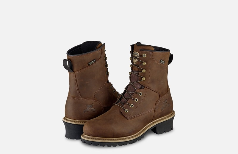 Irish Setter 83834 Mesabi Logger Steel Toe Waterproof