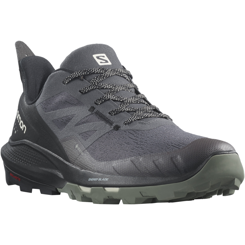 SALOMON Mens' Outpulse Gore Tex Hiking Shoes in Magnet