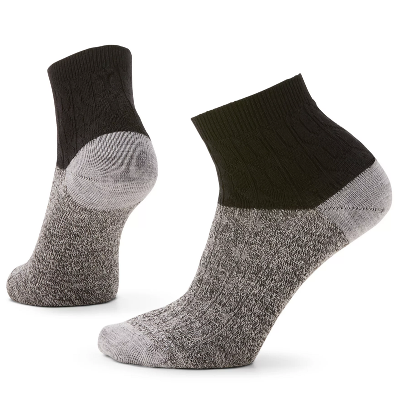 SMA-SW001829 EVERYDAY CABLE ANKLE BOOT SOCK