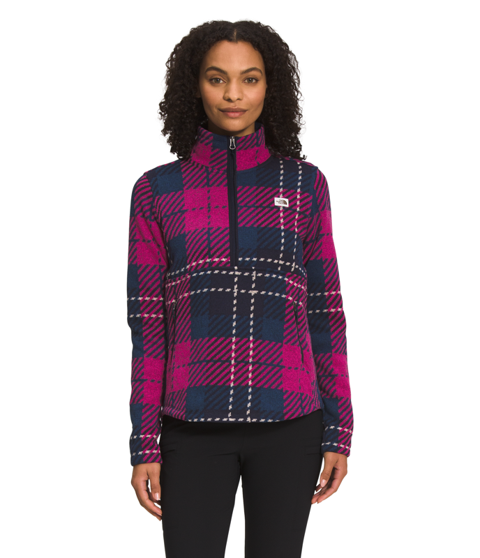 THE NORTH FACE WOMEN'S PRINTED CRESCENT 1/4 ZIP PULLOVER