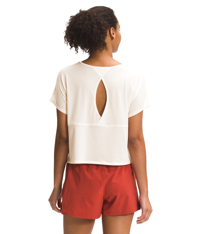 THE NORTH FACE WOMEN'S WANDER CROSSBACK SHORT SLEEVE