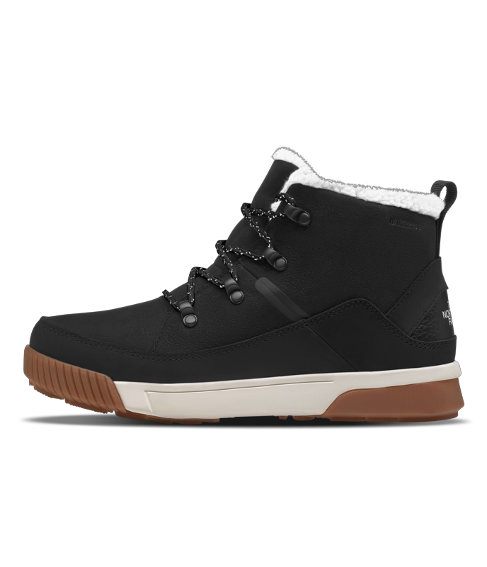 THE NORTH FACE Womens' Sierra Mid Lace Waterproof Boots in TNF Black/Gardenia