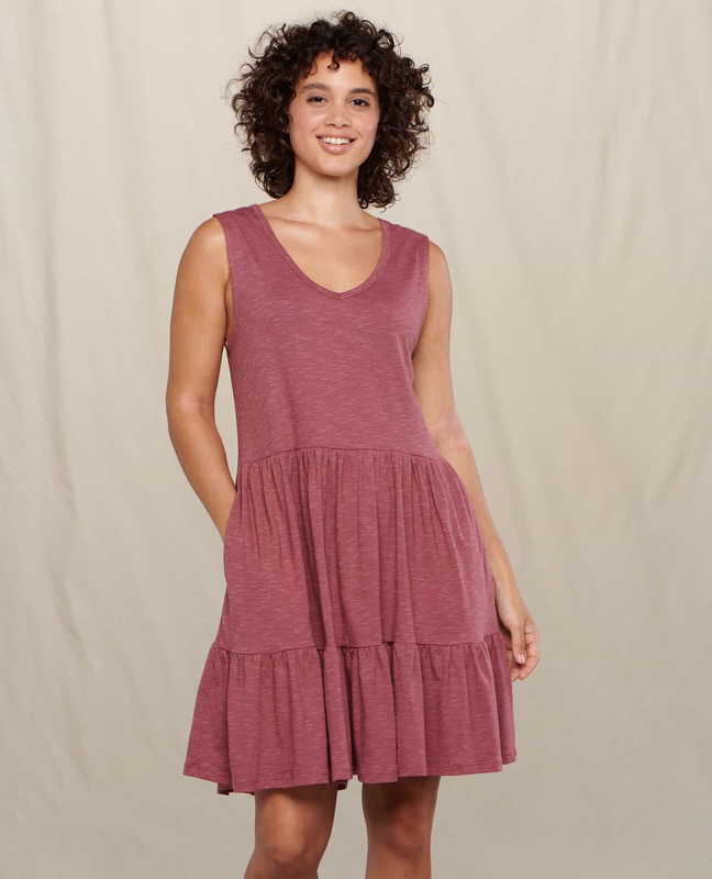 TOAD & CO Marley Tiered Sleeveless Dress